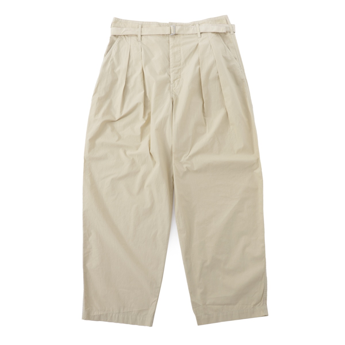 [あす着] ルメール LEMAIRE コットンパンツ メンズ BELTED PLEATED PANTS LEMAIRE ルメール コットンパンツ/BELTED PLEATED PANTS メンズ