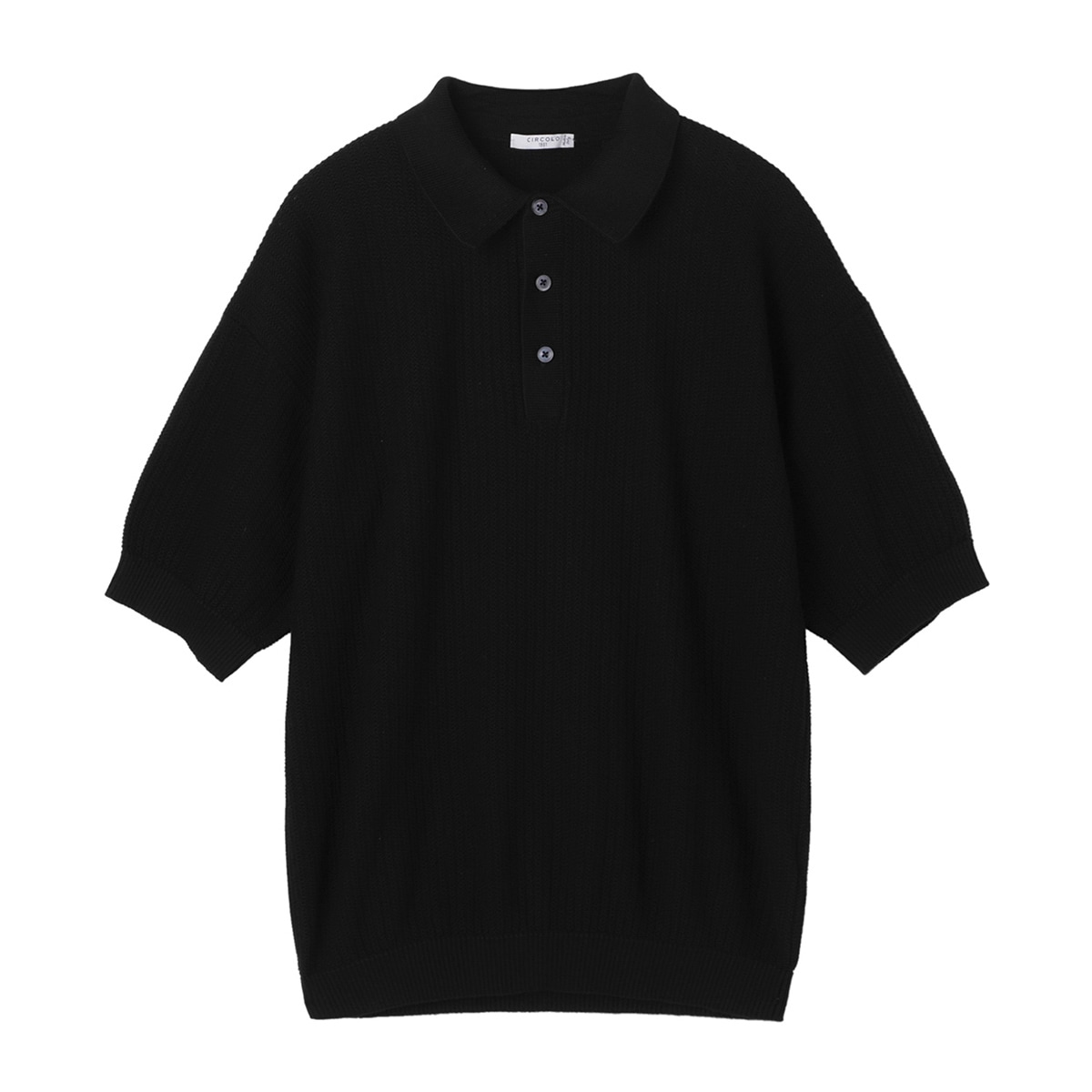 【アウトレット】【ラスト1点】【訳あり】 CIRCOLO 1901 チルコロ ニットポロシャツ【返品交換不可】 メンズ