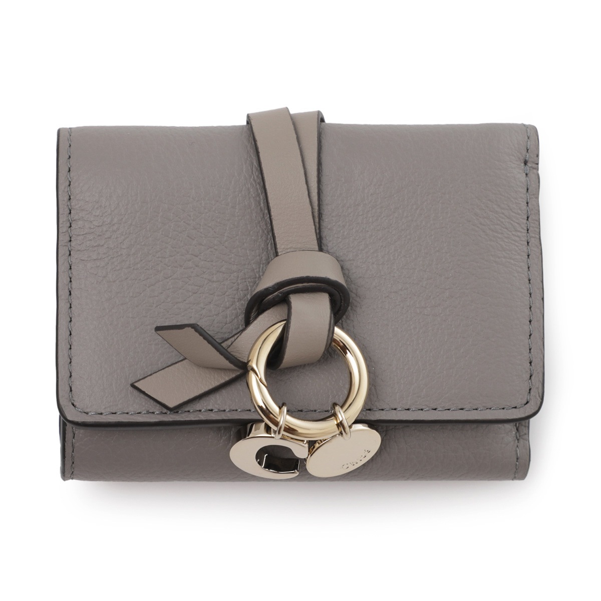 【訳あり】【アウトレット】 Chloe クロエ 3つ折り財布 小銭入れ付き/ALPHABET【返品交換不可】 レディース