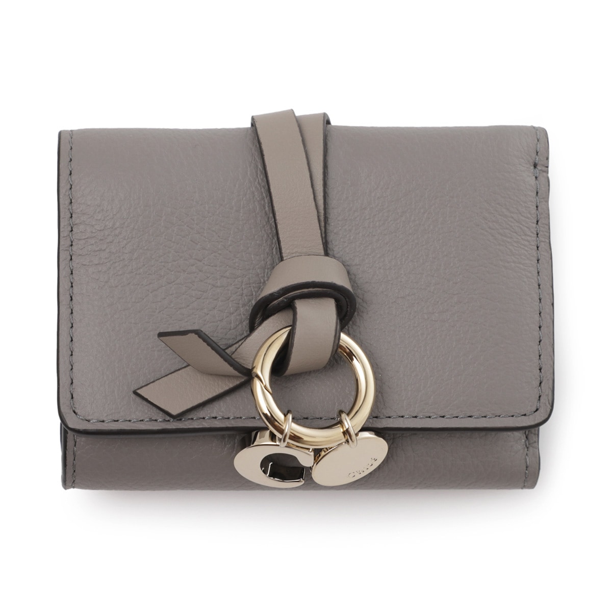 【訳あり】【アウトレット】 Chloe クロエ 3つ折り財布 小銭入れ付き/ALPHABET【返品交換不可】 レディース