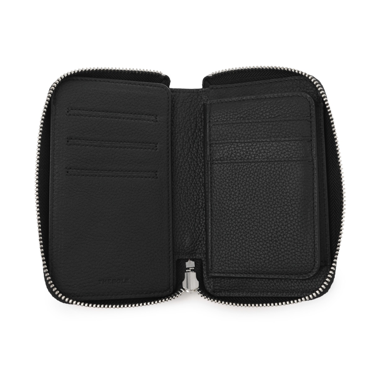 THE SOLE ザソール 2つ折り財布 小銭入れ付き/コンパクトウォレット/トリヨン・モーリス ミッドジップウォレット【国内正規品】 メンズ