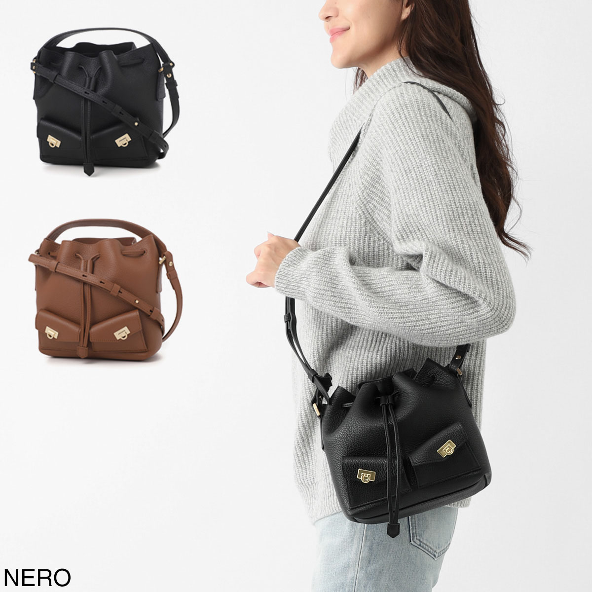 FERRAGAMO (Salvatore Ferragamo) フェラガモ ハンドバッグ 2WAY