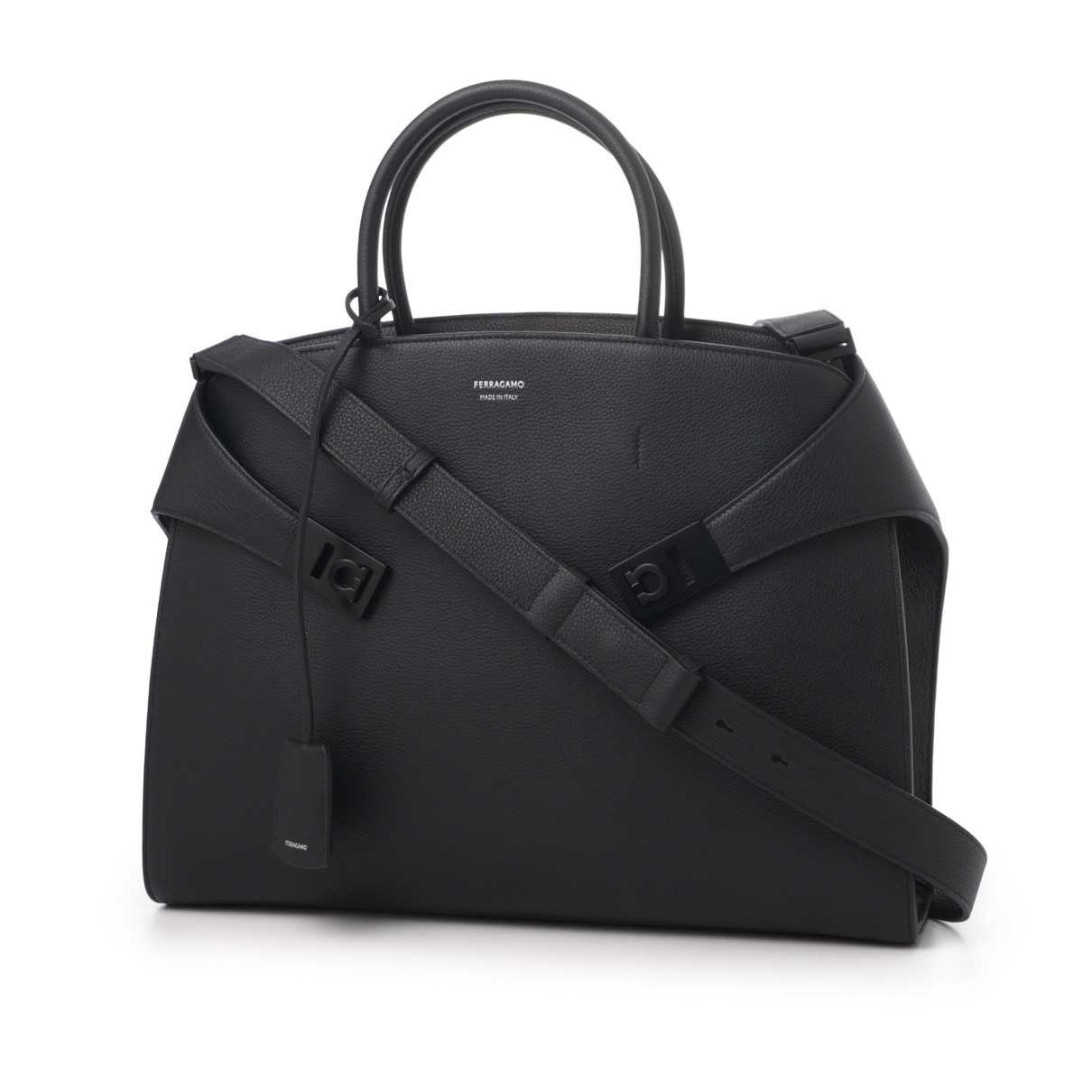 マリ様リクエスト品 FERRAGAMO フェラガモ ブリーフケース/HUG BRIEFCASE ハグ メンズ