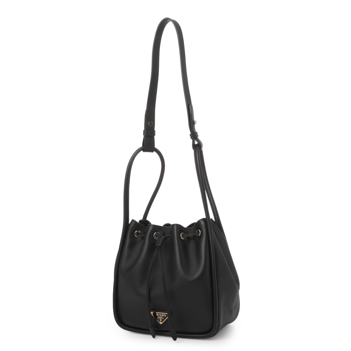 PRADA プラダ ハンドバッグ 2WAY/バケットバッグ/PRADA DARLING LEATHER MINI BUCKET BAG レディース