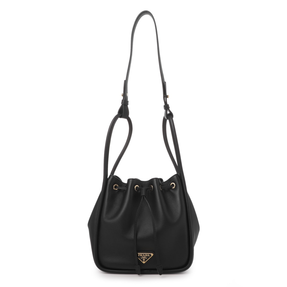 PRADA プラダ ハンドバッグ 2WAY/バケットバッグ/PRADA DARLING LEATHER MINI BUCKET BAG レディース