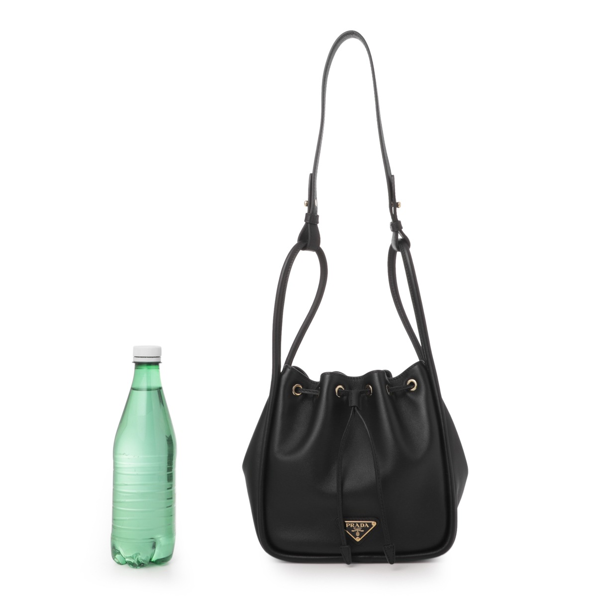 PRADA プラダ ハンドバッグ 2WAY/バケットバッグ/PRADA DARLING LEATHER MINI BUCKET BAG レディース