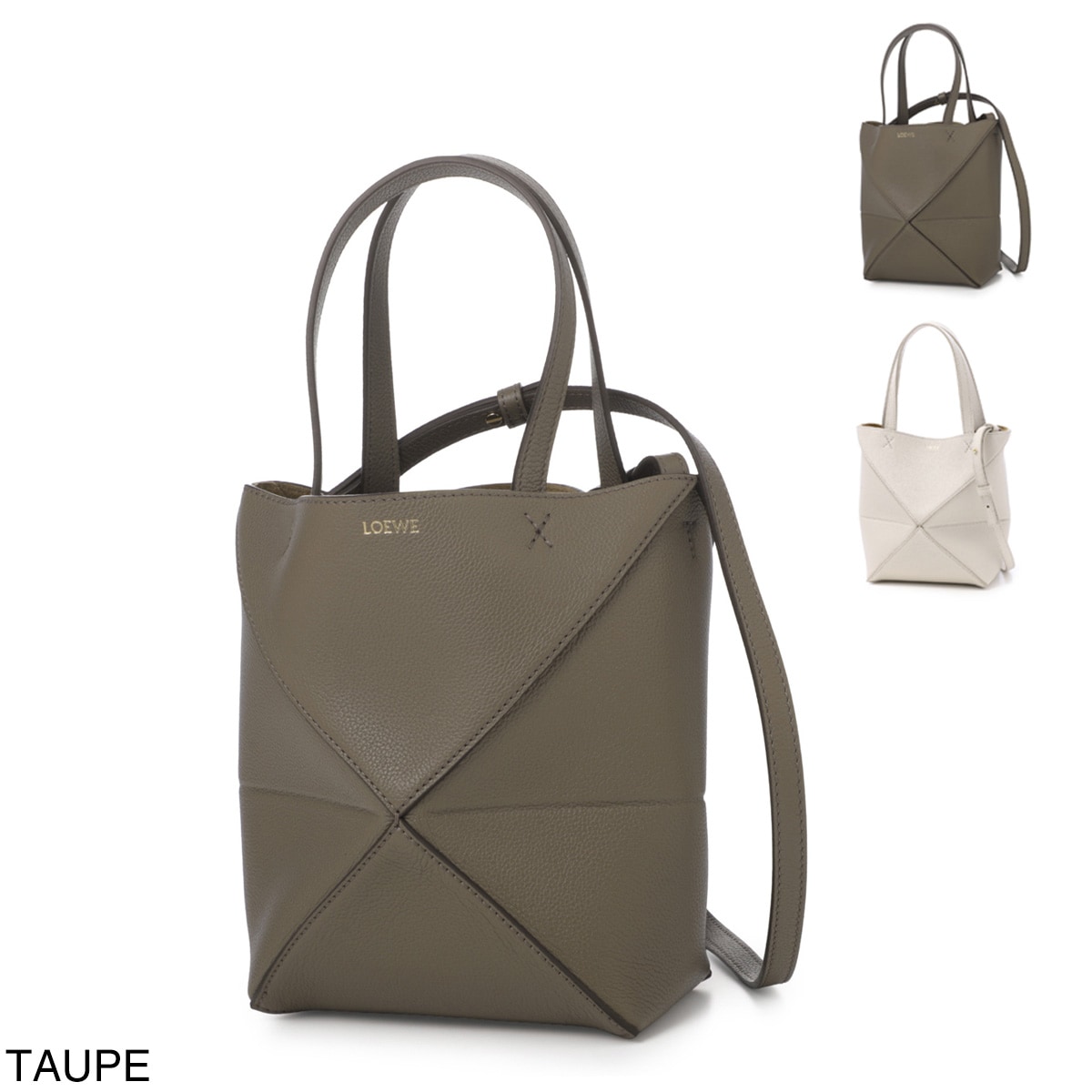 LOEWE ロエベ トートバッグ 3WAY/ショルダーバッグ/PUZZLE FOLD TOTE MINI レディース