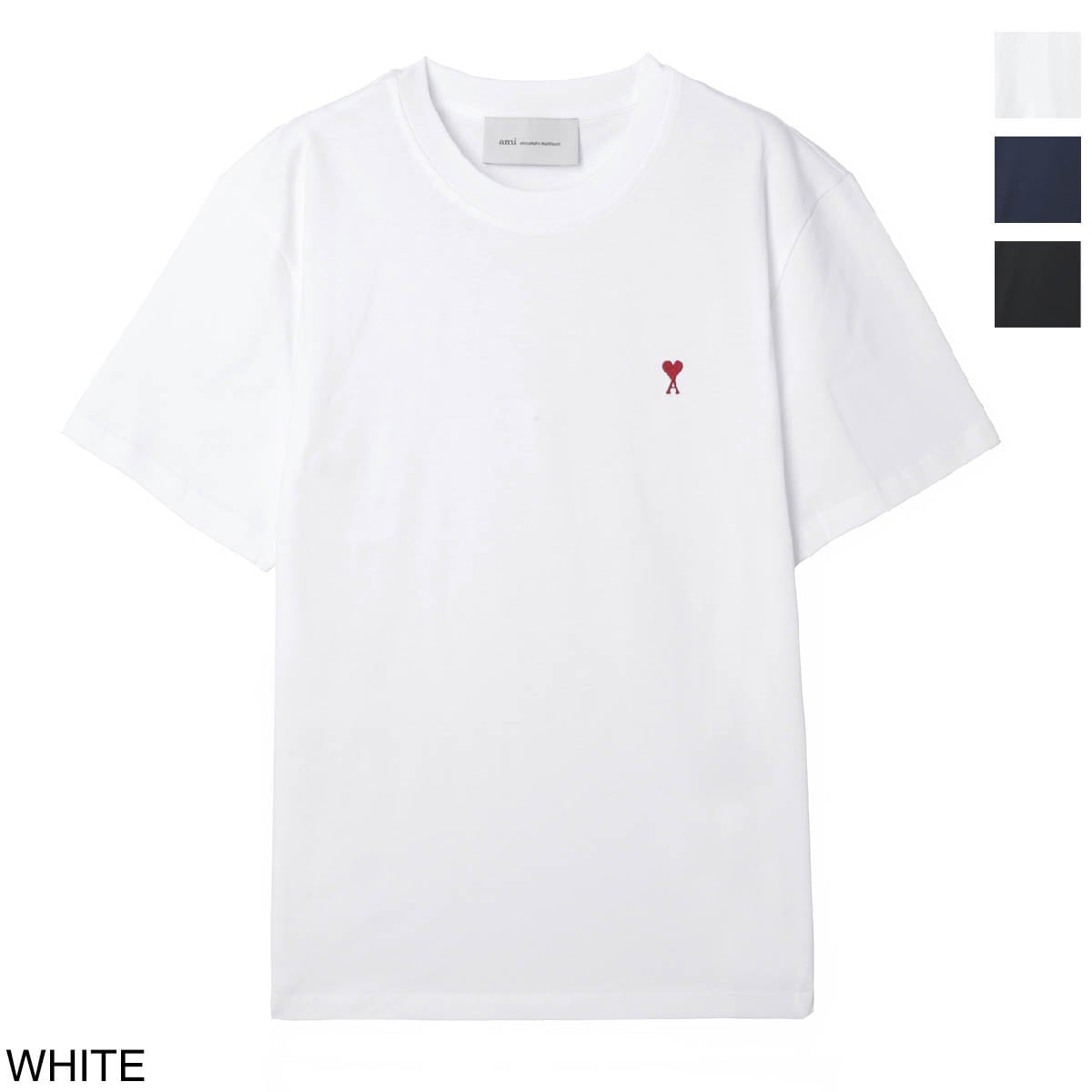 AMI PARIS アミ パリス クルーネックTシャツ/AMI DE COEUR T-SHIRT