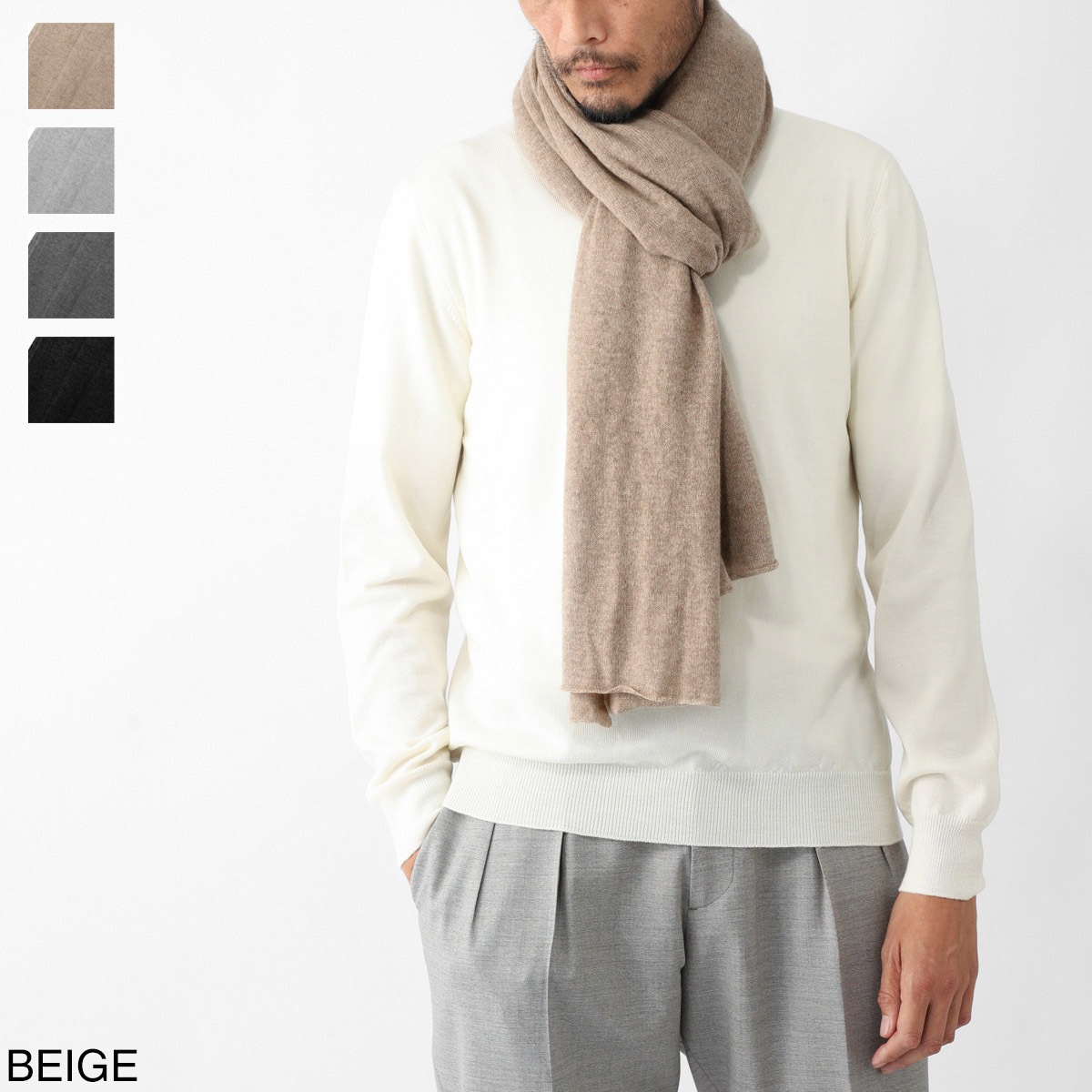 DRUMOHR ドルモア カシミヤ100％ マフラー/ストール メンズ