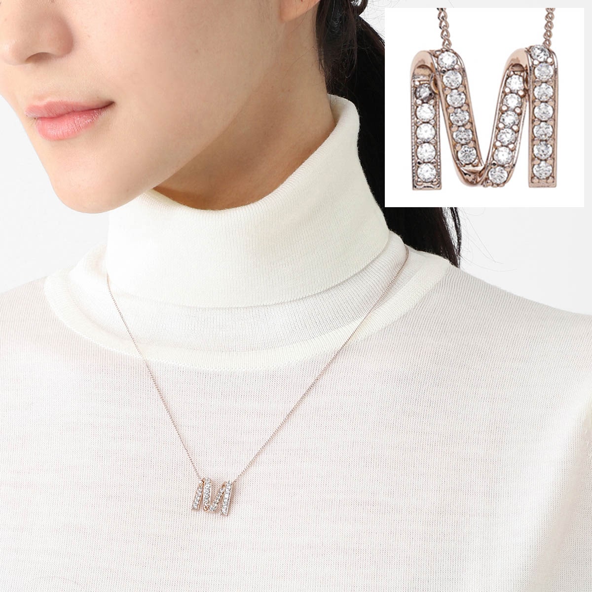 Max Mara マックスマーラ ネックレス/MGROSGRAIN レディース