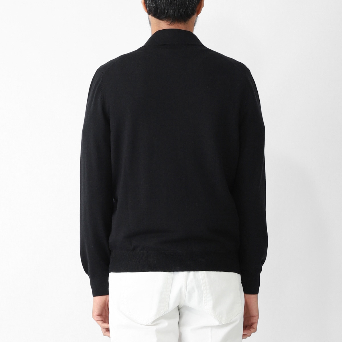 Gran Sasso グランサッソ 長袖ニットポロシャツ/ATHLEISURE【大きい