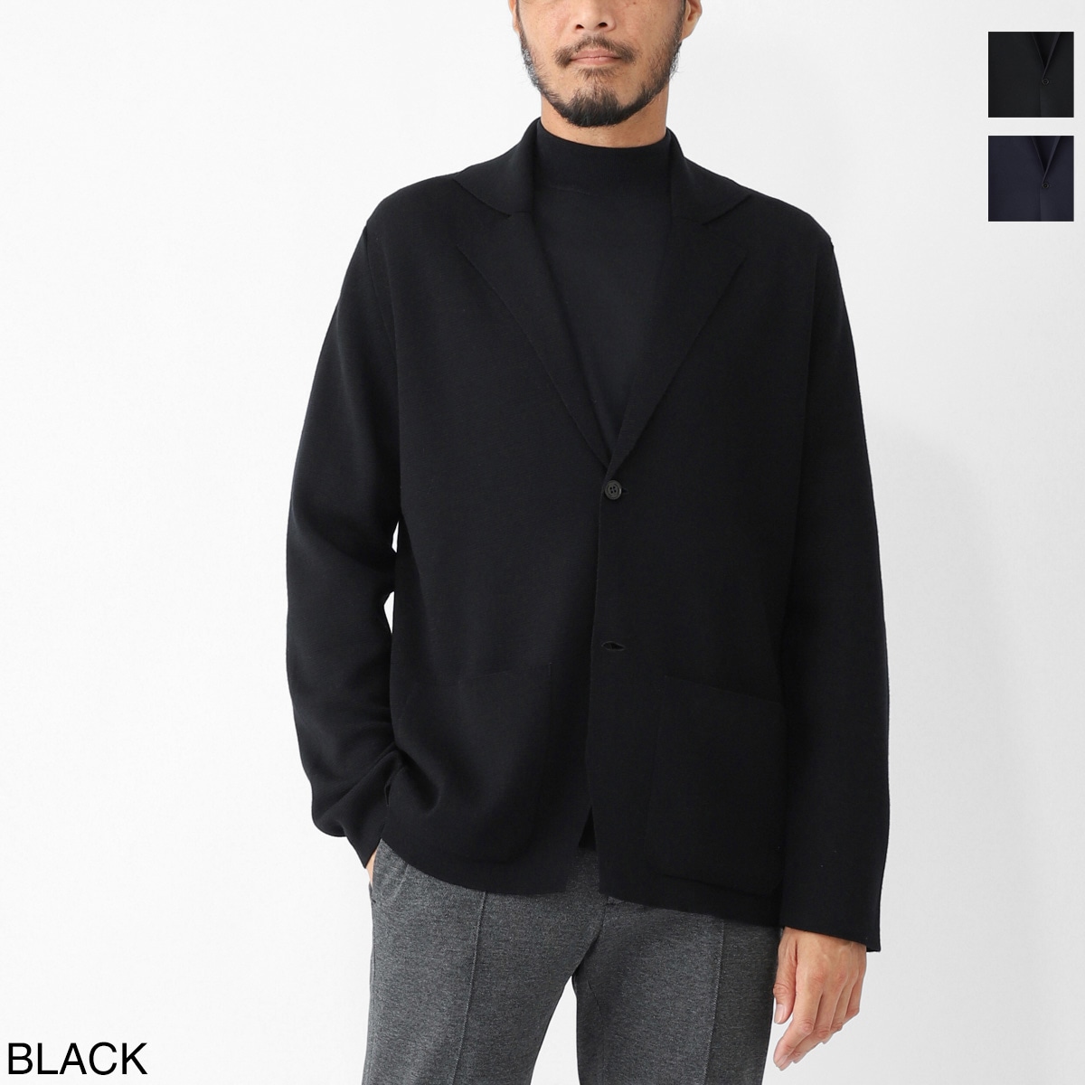 JOHN SMEDLEY（ジョンスメドレー） ニット 2点 セット JOHN SMEDLEY ジョンスメドレー 2つボタン ニットジャケット