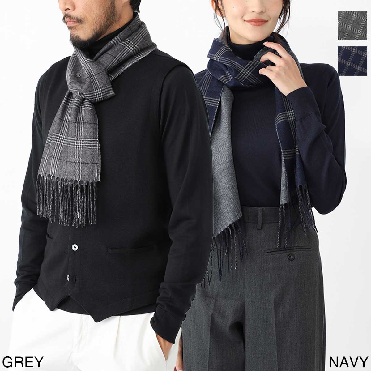 PIACENZA CASHMERE ピアチェンツァ カシミア マフラー/スカーフ/BALTAZAR