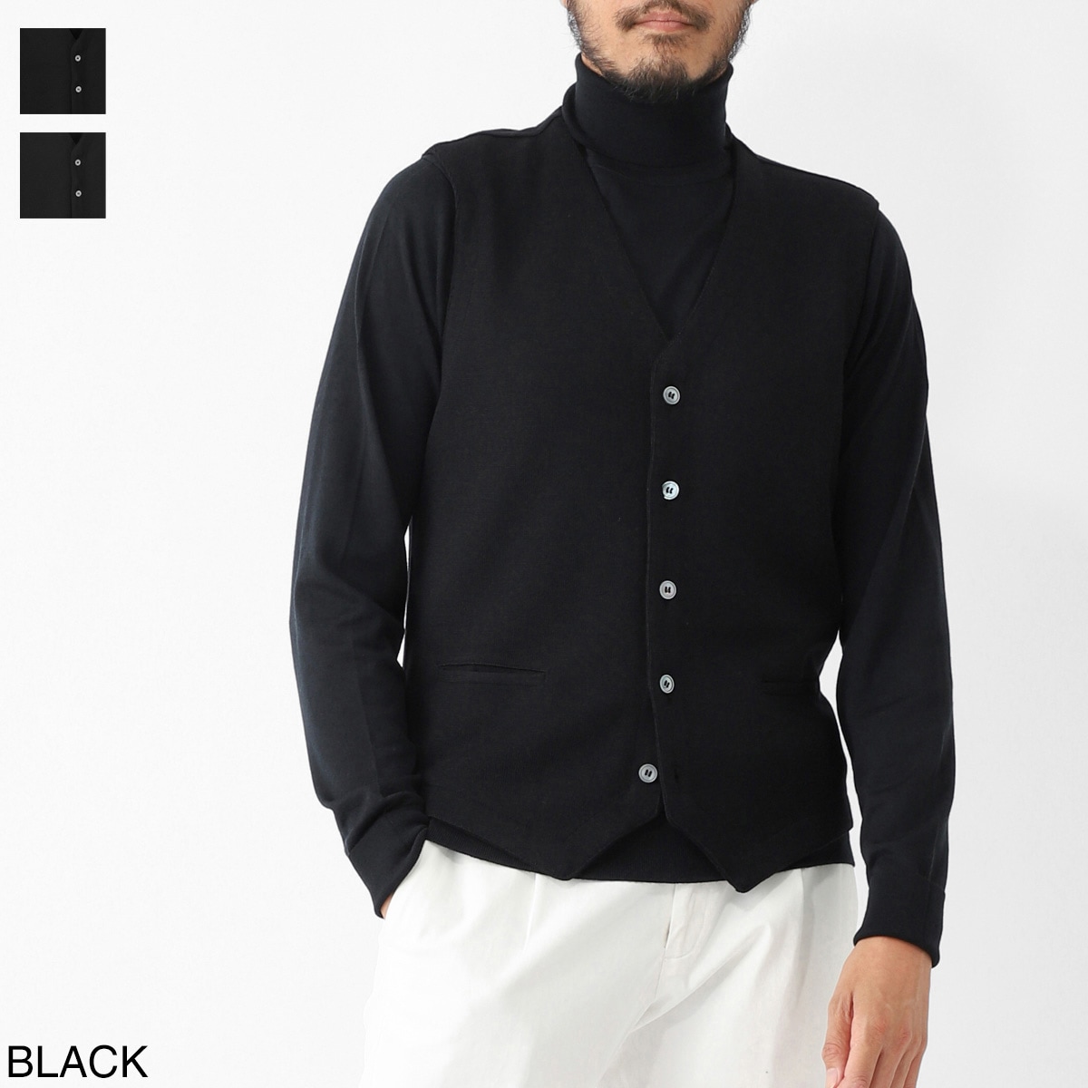 Gran Sasso グランサッソ ニットベスト/GILET MONO PETTO【大きいサイズあり】 メンズ