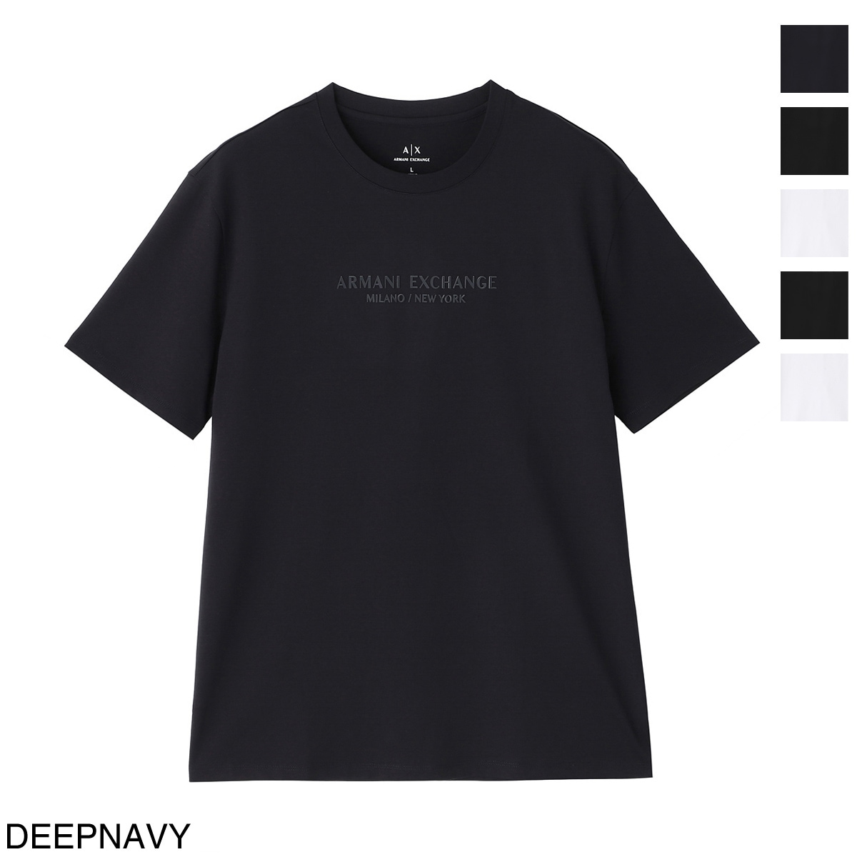 『ネコポス対応(1点まで)』ARMANI EXCHANGE アルマーニエクスチェンジ クルーネックTシャツ メンズ