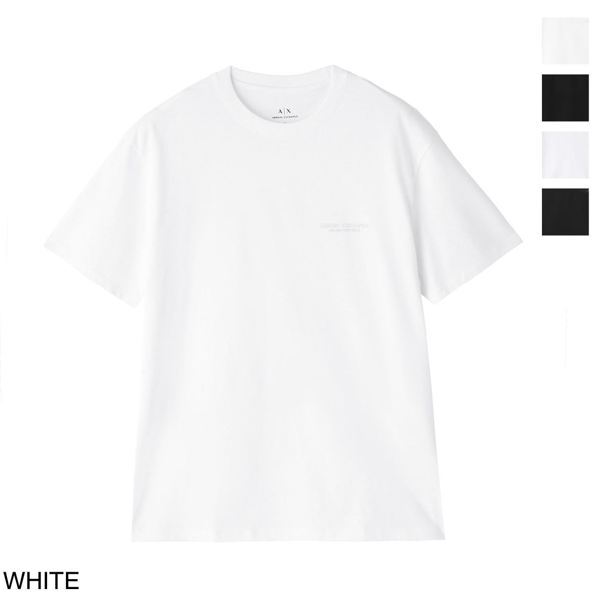 『ネコポス対応(1点まで)』ARMANI EXCHANGE アルマーニエクスチェンジ クルーネックTシャツ メンズ