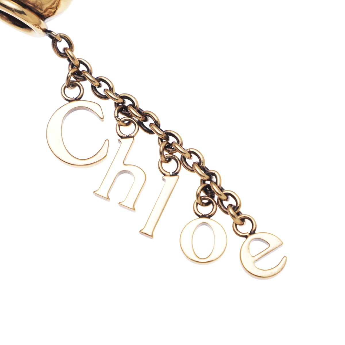 【アウトレット】【ラスト1点】【訳あり】 Chloe クロエ バッグチャーム/ブレスレットチャーム/SPHERE CHLOE LETTERS DICE BRACELET CHARM【返品交換不可】 レディース