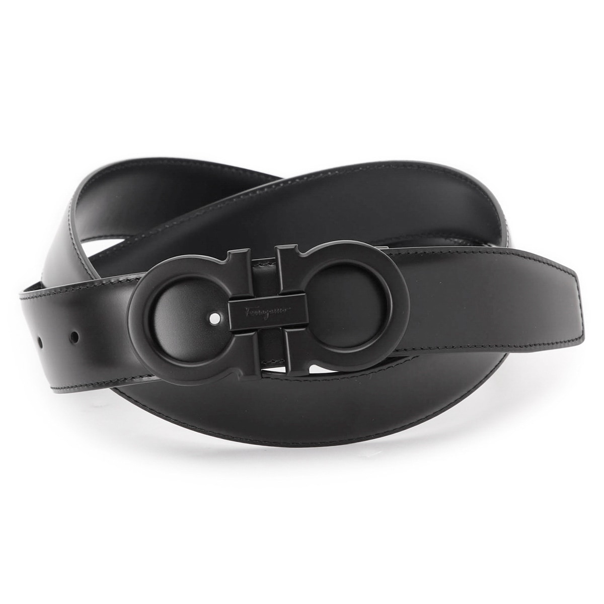 Salvatore Ferragamo エナメル レザーベルト オレンジ sf-670141_x.jpg