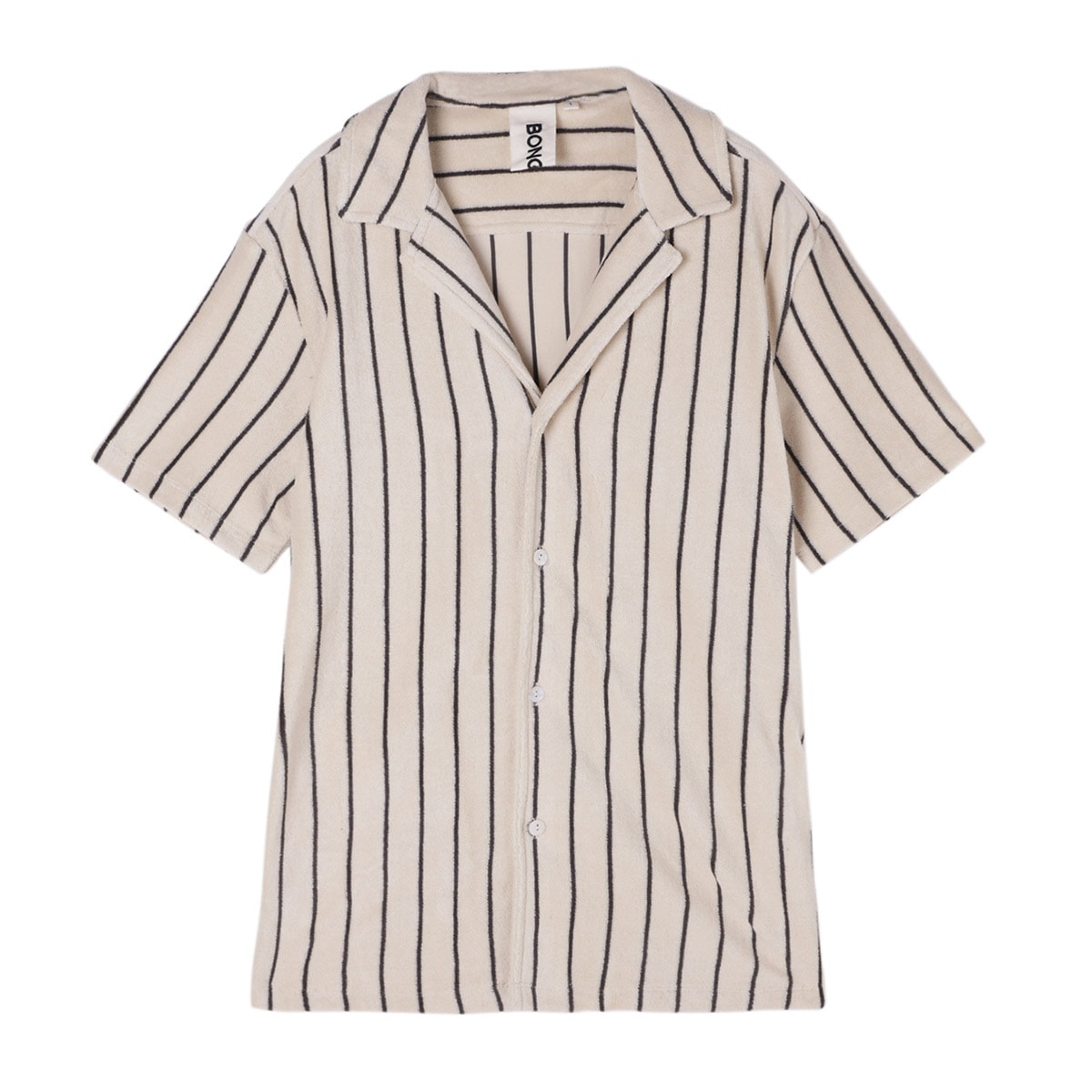 【訳あり】【アウトレット】 BONGUSTA ボングスタ 半袖シャツ/半袖オープンカラーシャツ/NARAM SHIRT【返品交換不可】 レディース