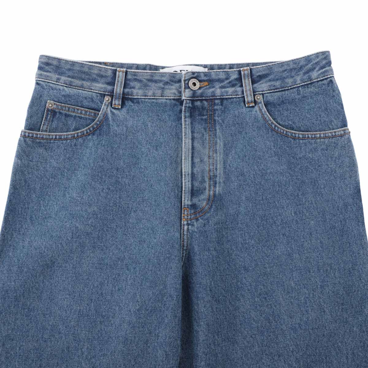 LOEWE ロエベ ボタンフライジーンズ/バギージーンズ/ANAGRAM BAGGY JEANS メンズ