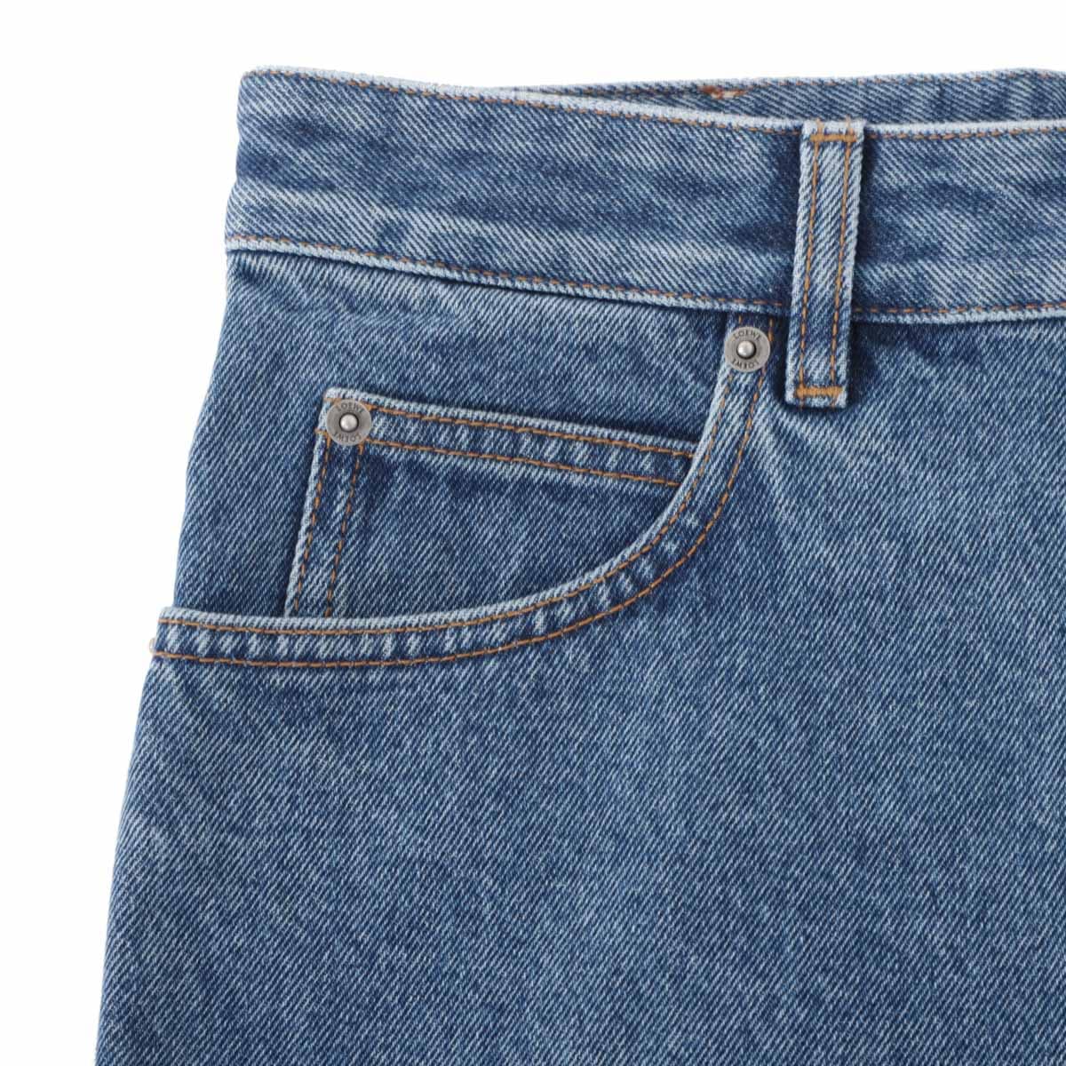LOEWE ロエベ ボタンフライジーンズ/バギージーンズ/ANAGRAM BAGGY JEANS メンズ