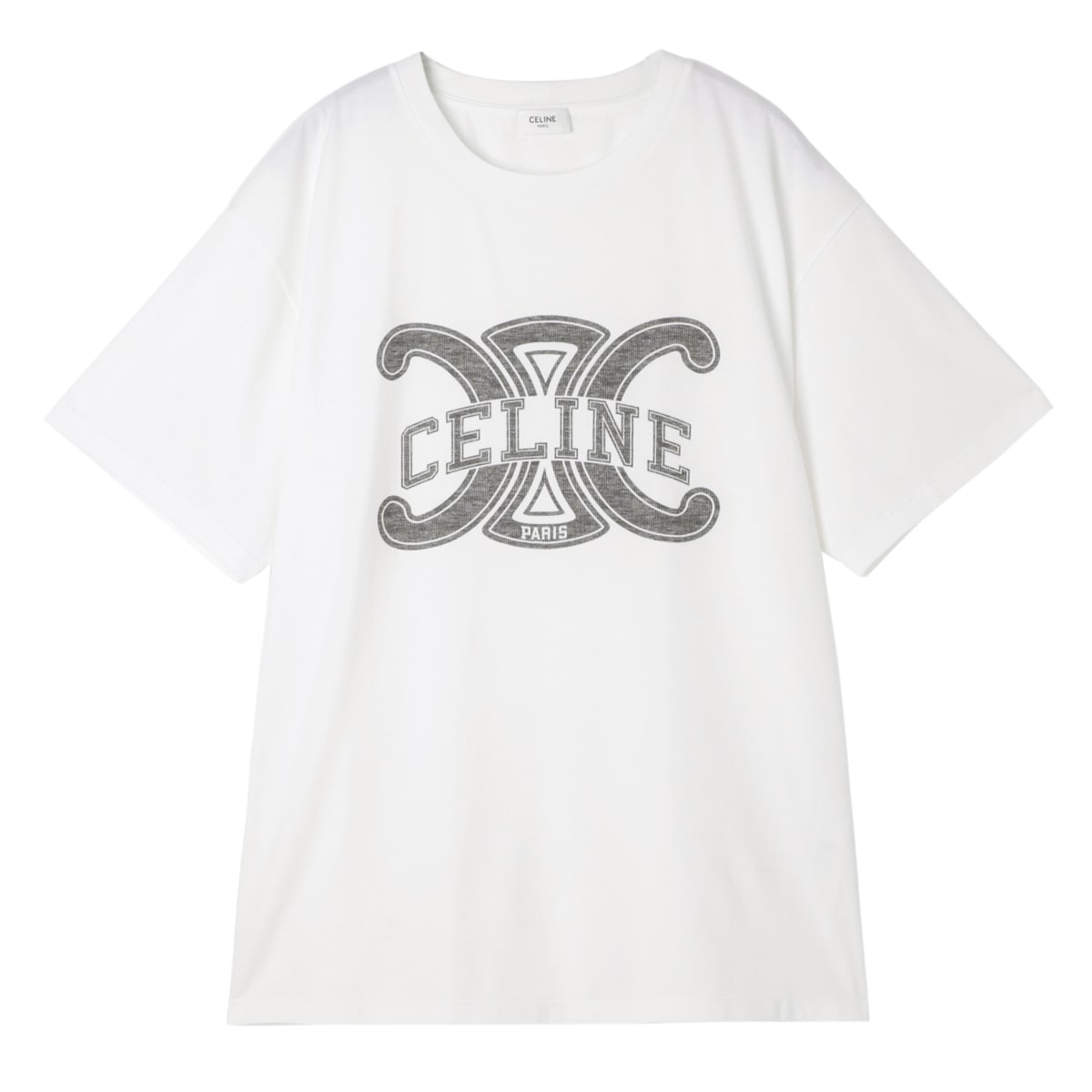 CELINE クルーネック 白T CELINE ホワイト クルーネック Tシャツの通販はau PAY マーケット