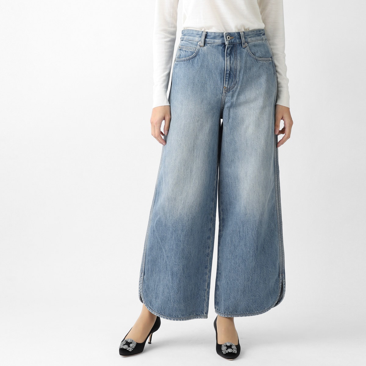 LOEWE ロエベ ジップフライジーンズ/JEANS AF レディース