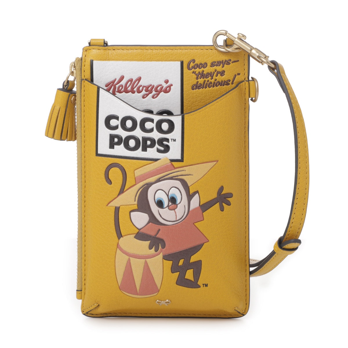 ANYA HINDMARCH アニヤ・ハインドマーチ スマートフォンポーチ