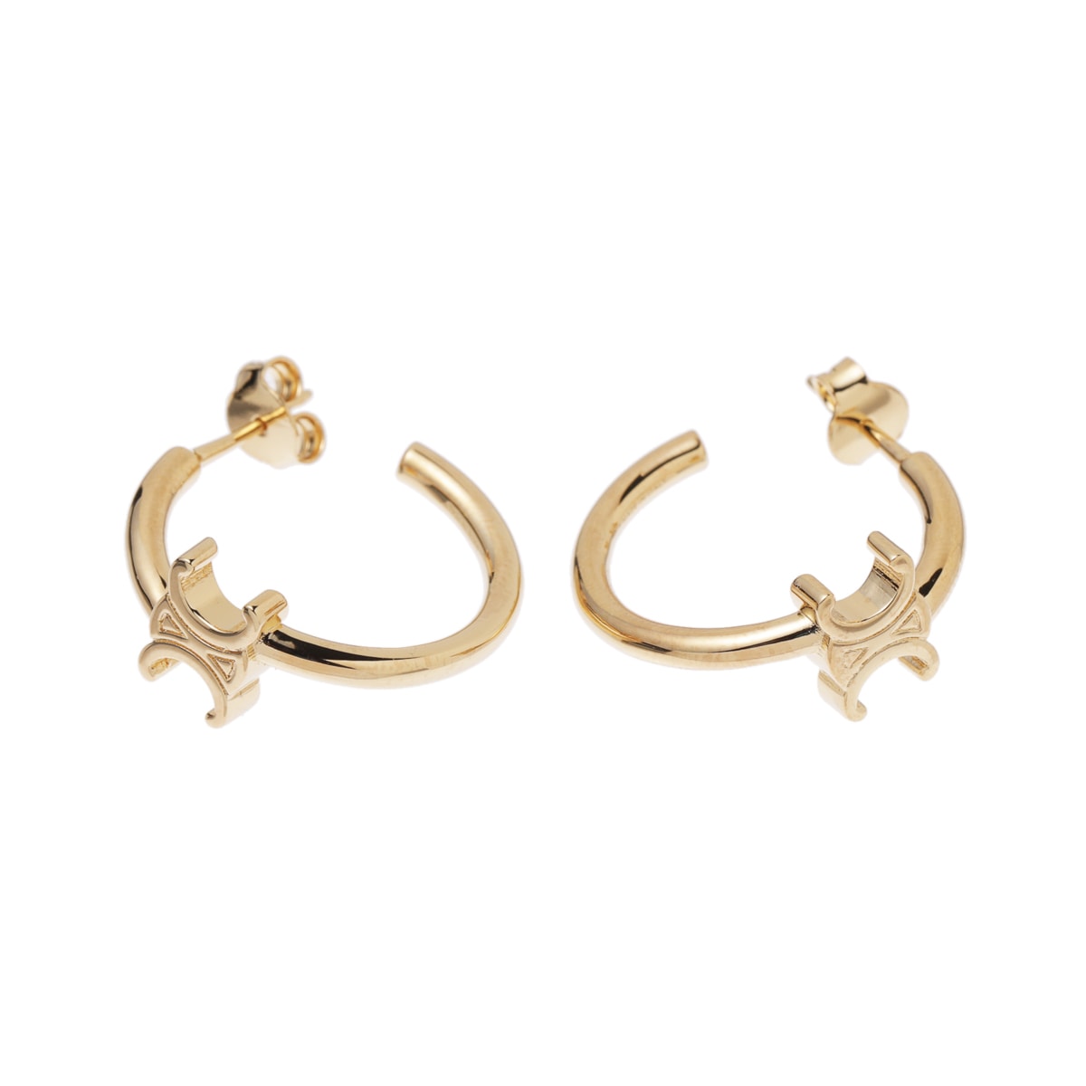 CELINE セリーヌ ピアス/ASYMMETRIC HOOPS レディース