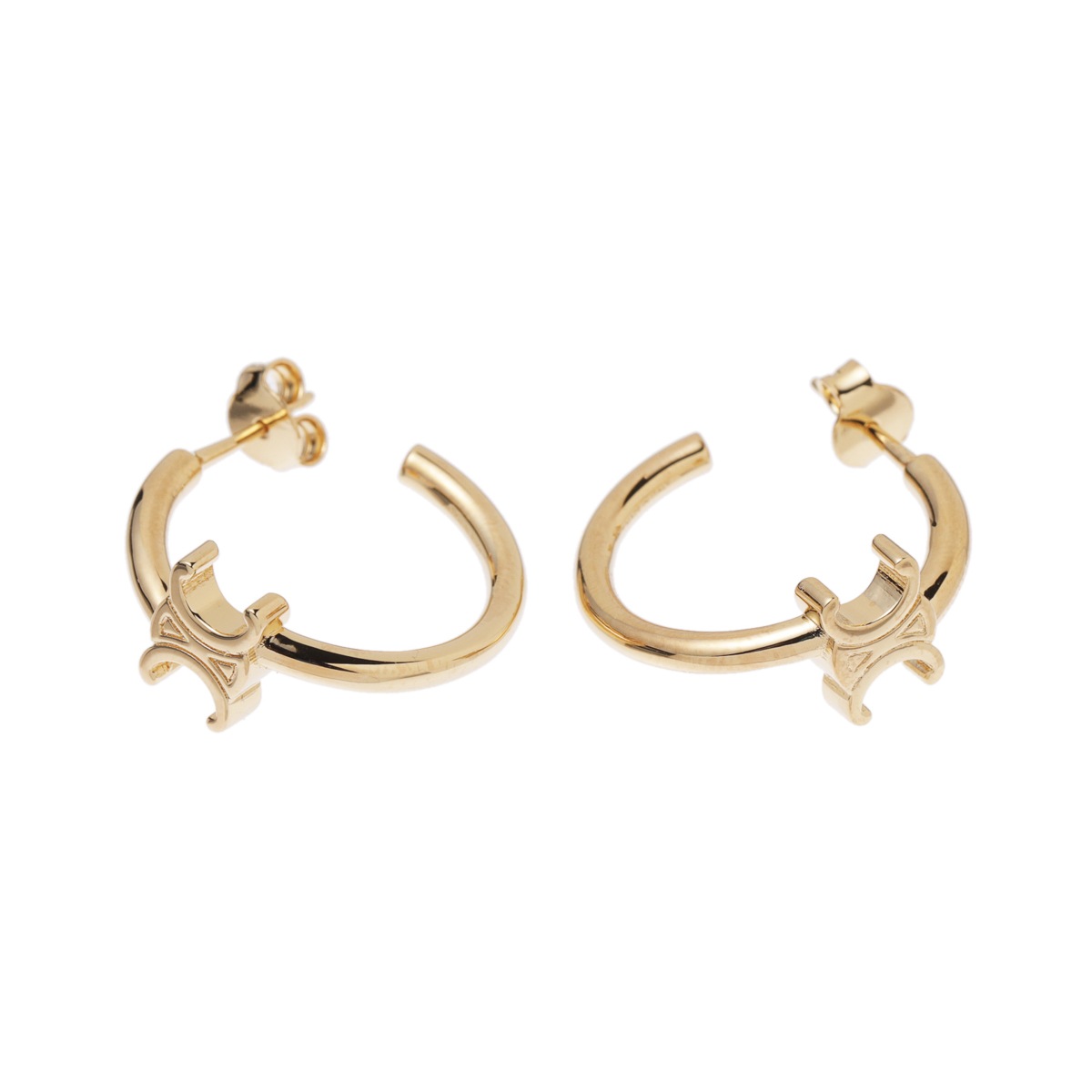 CELINE セリーヌ ピアス/ASYMMETRIC HOOPS レディース