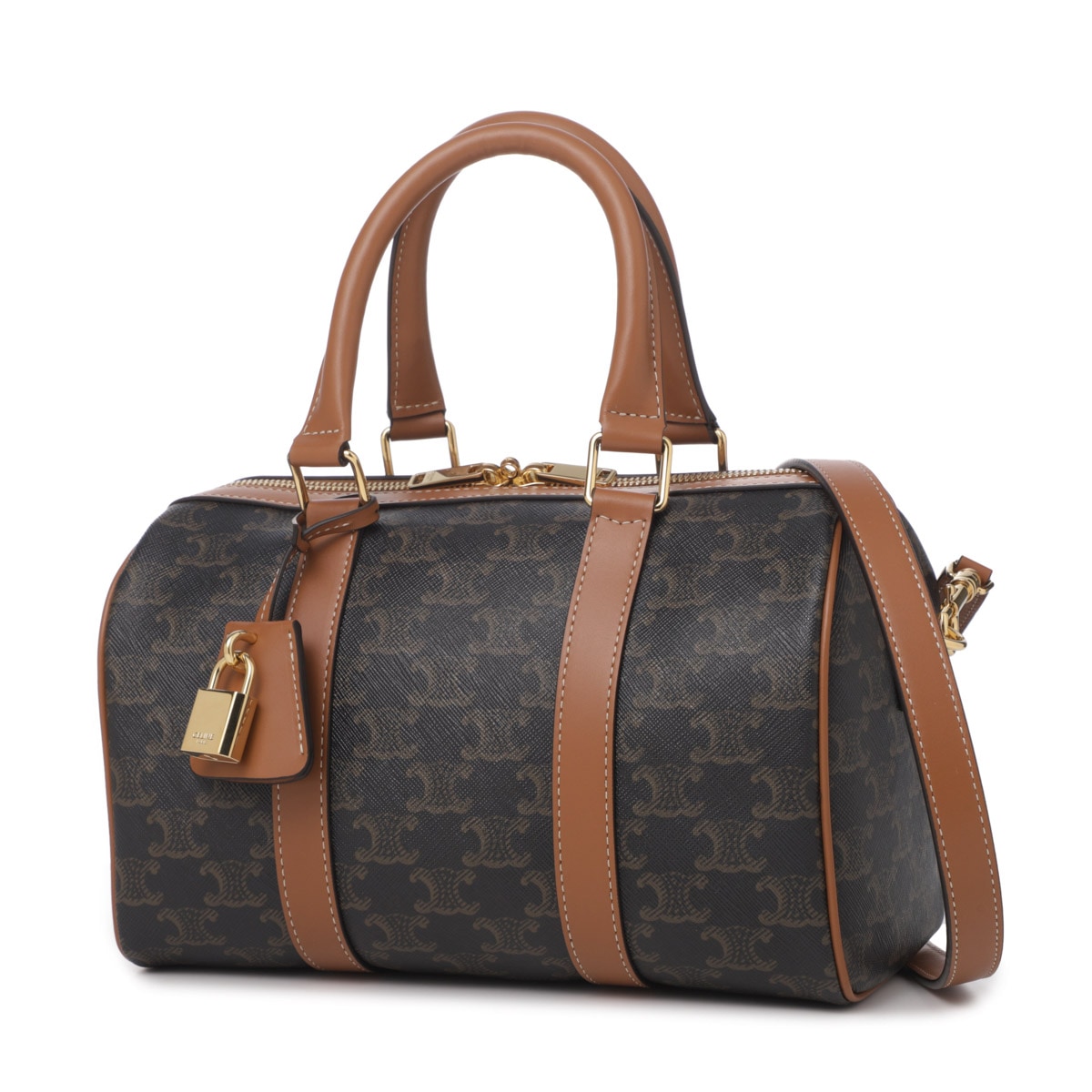 CELINE セリーヌ ボストンバッグ 3WAY/ショルダーバッグ/MEDIUM BOSTON TRIOMPHE CANVAS レディース