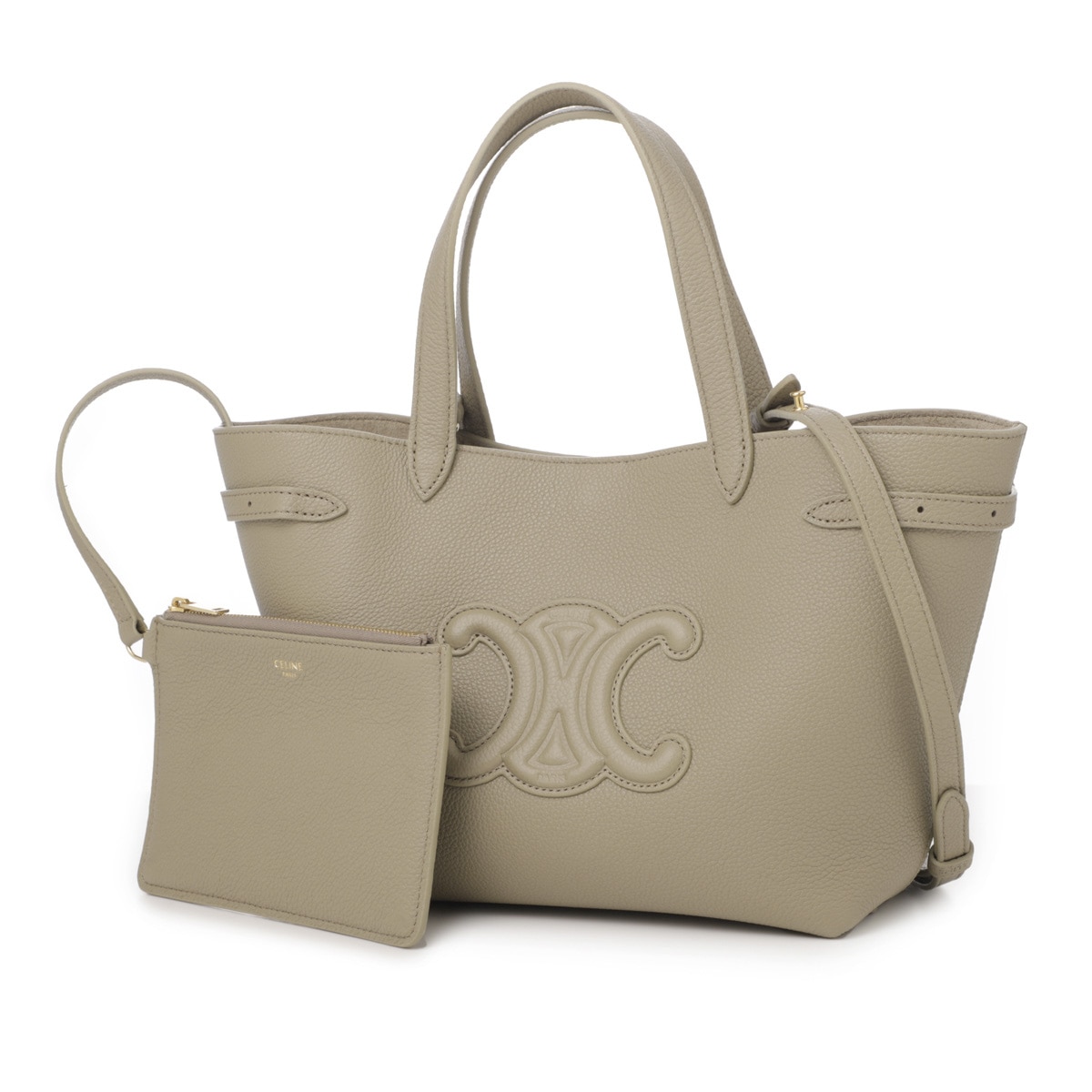 CELINE セリーヌ トートバッグ 3WAY/ショルダーバッグ/MINI CABAS ANAIS CUIR TRIOMPHE レディース