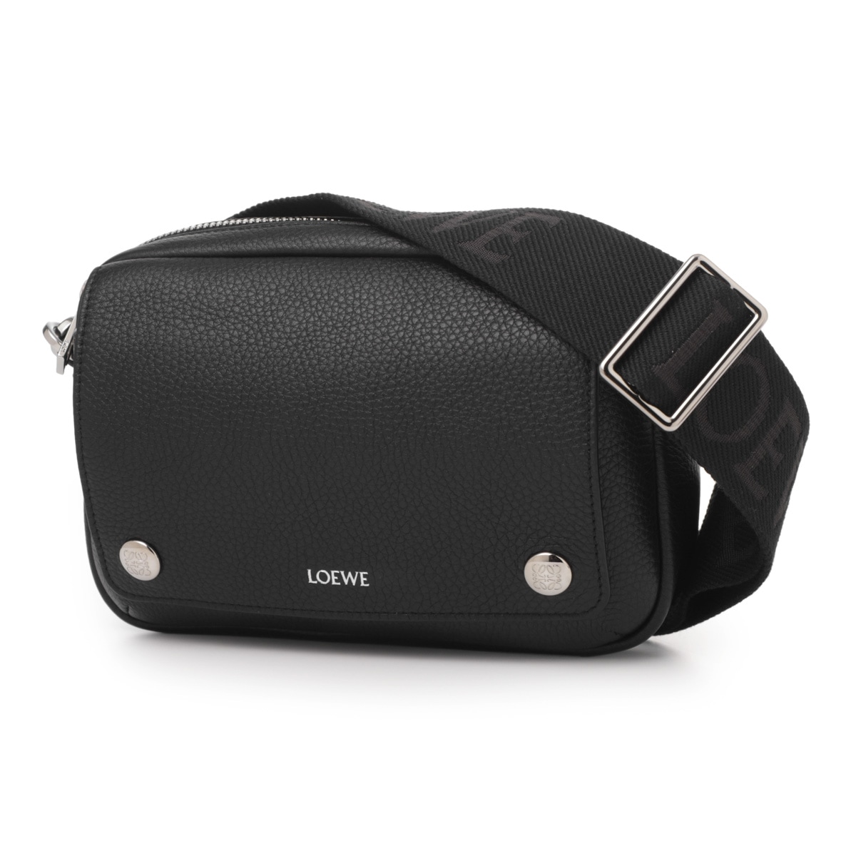 LOEWE ネイビー マフラー　　すもっぴ LOEWE 新品同様 ロエベ F606257X51 ラブ スカーフ ウール