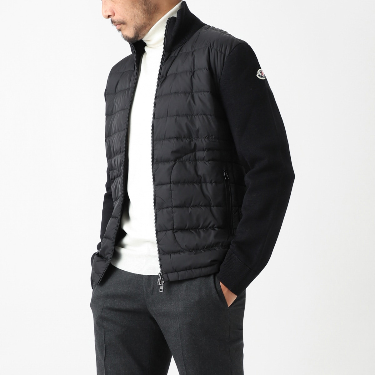 モンクレールMONCLER︎ジップカーディガン 【公式通販】