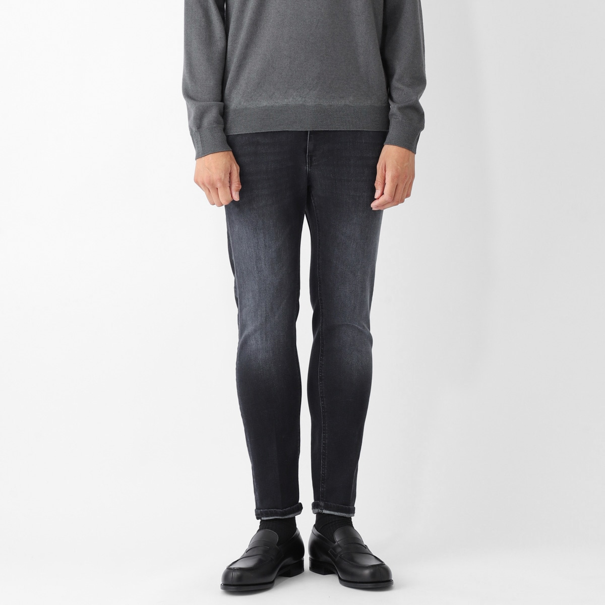 PT TORINO DENIM ピーティートリノデニム ジップフライジーンズ/INDIE TAPERED FIT メンズ