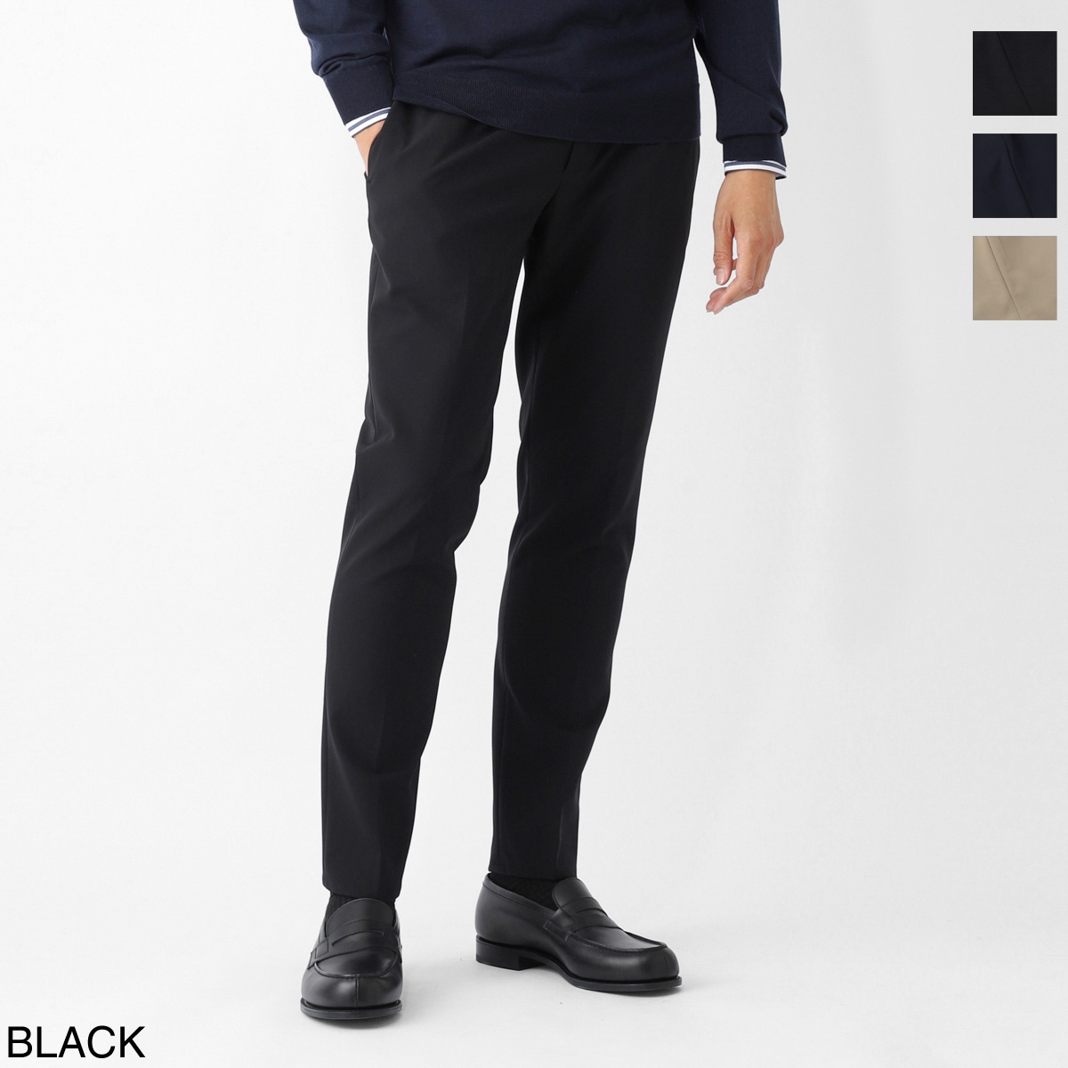 GIAB'S ARCHIVIO ジャブス アルキヴィオ ワンプリーツ スラックス