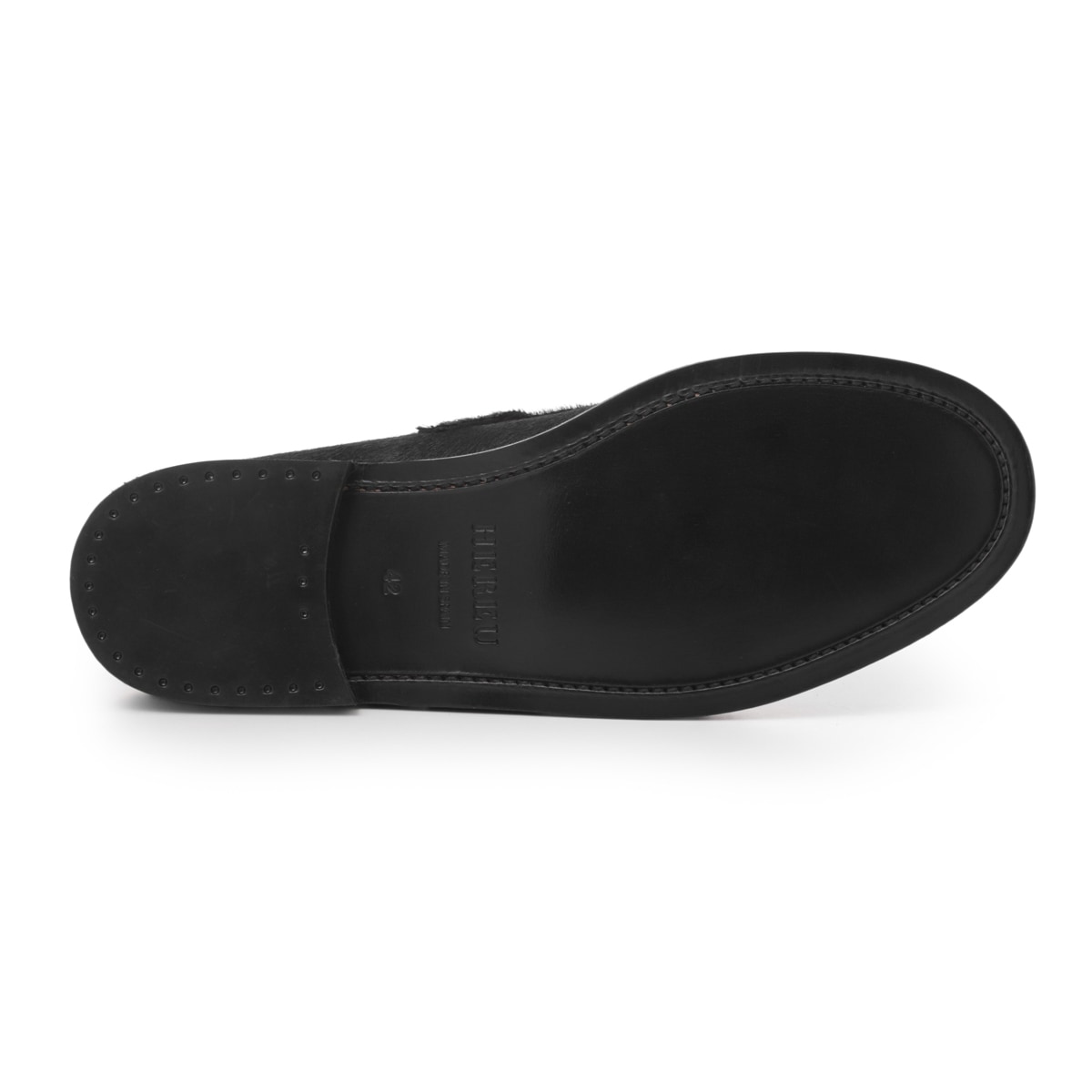 HEREU ヘリュー ローファー/Tバーローファー/ALBER CALF HAIR メンズ