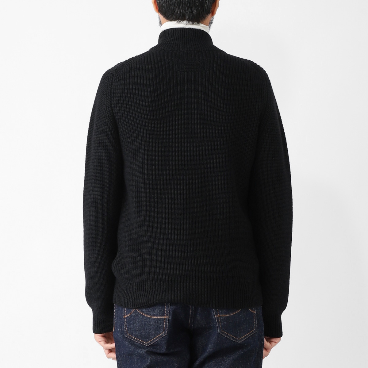 DRUMOHR ドルモア ジップアップ カーディガン/ドライバーズニット