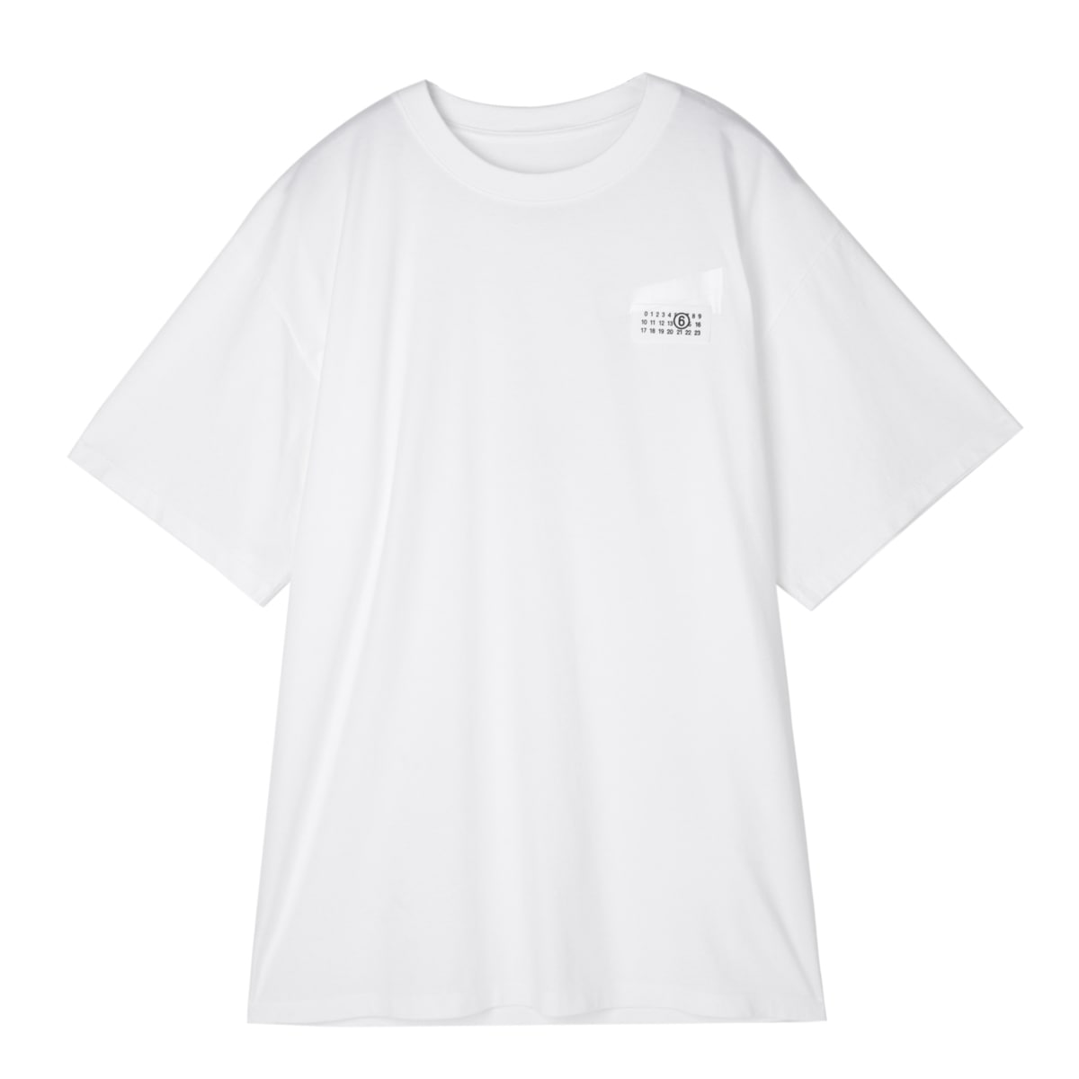 MM6 Maison Margiela エムエム 6 メゾンマルジェラ クルーネックTシャツ/Trompe l'oeil T-shirt メンズ