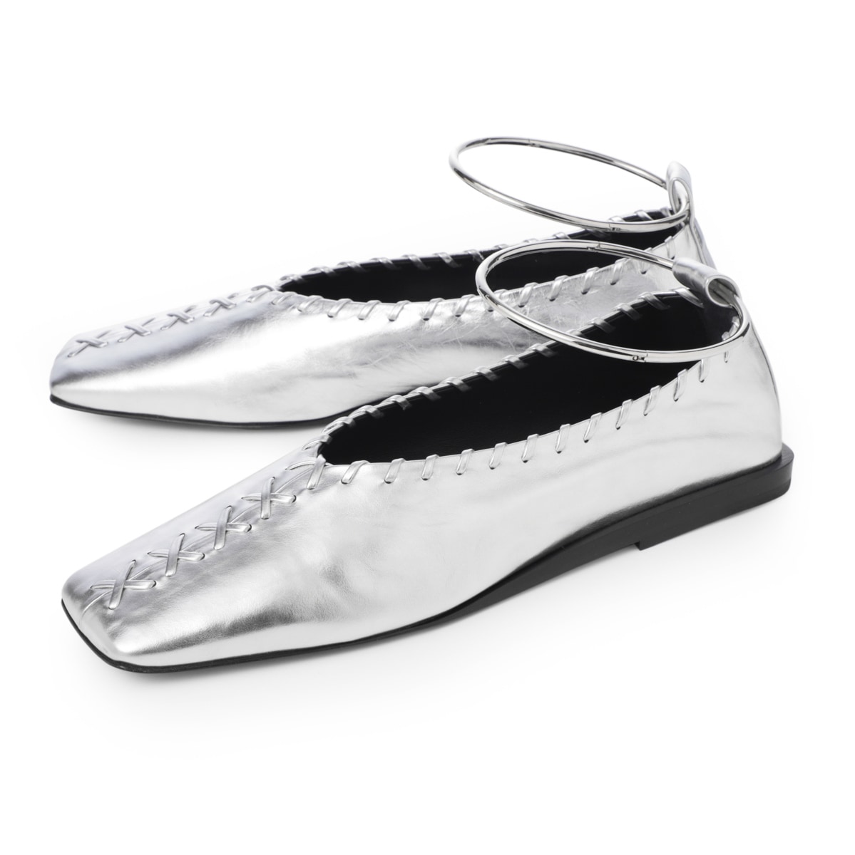 JIL SANDER ジルサンダー バレエシューズ/フラットシューズ/Ring Ballerina【大きいサイズあり】 レディース