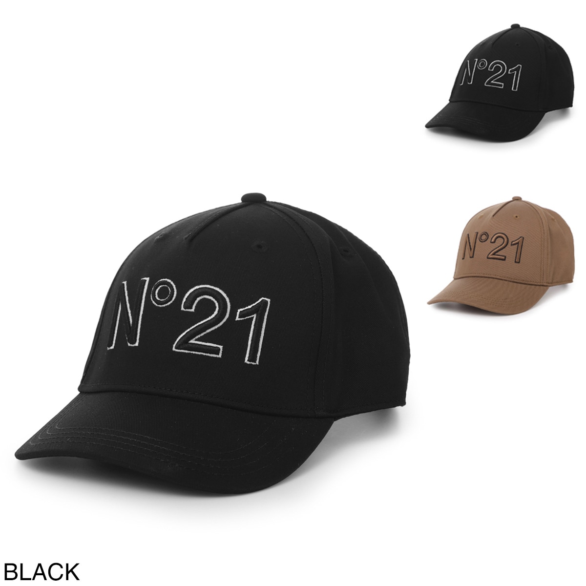 N°21 ヌメロヴェントゥーノ ベースボールキャップ レディース