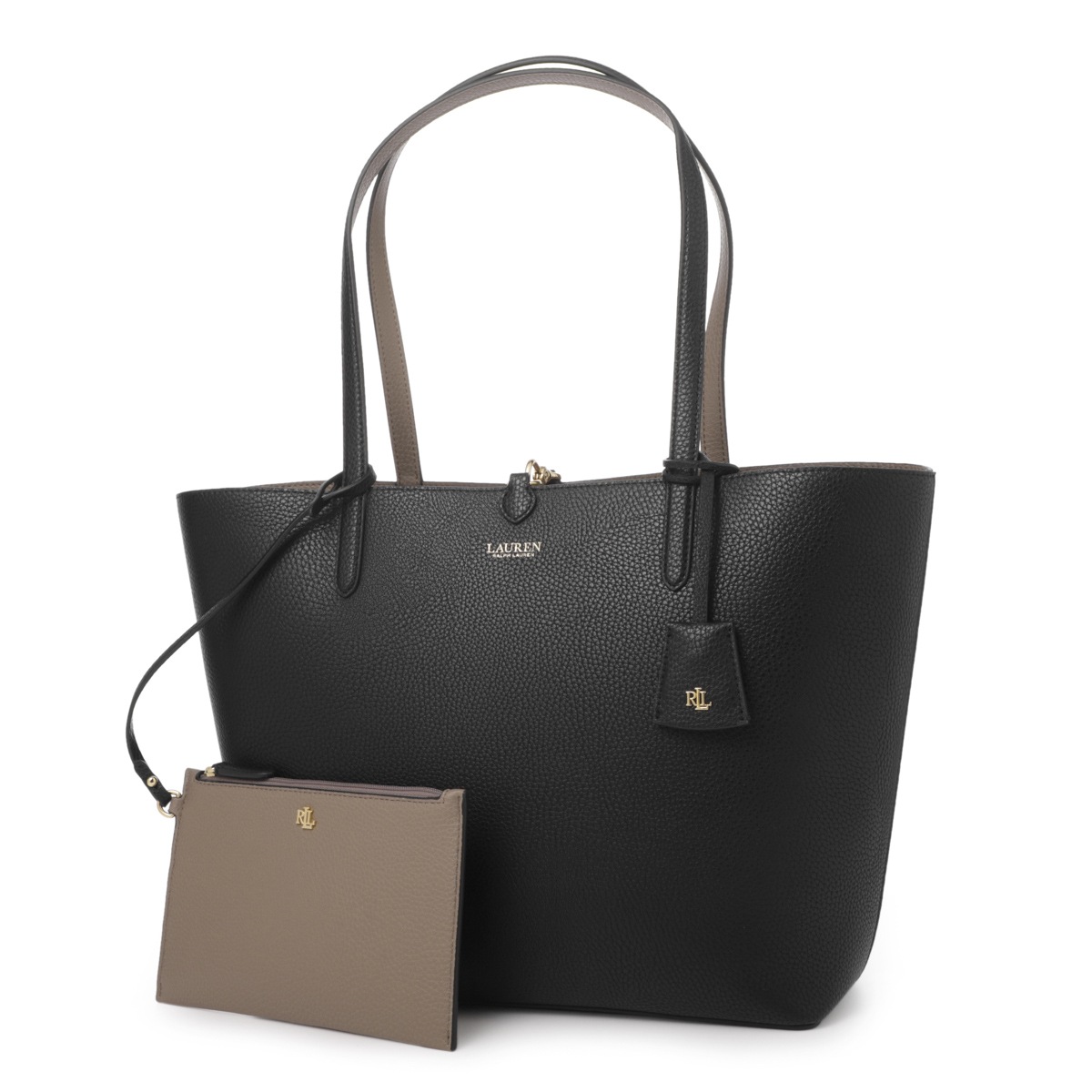 POLO RALPH LAUREN ポロラルフローレン トートバッグ/FAUX-LEATHER MEDIUM REVERSIBLE TOTE BAG レディース