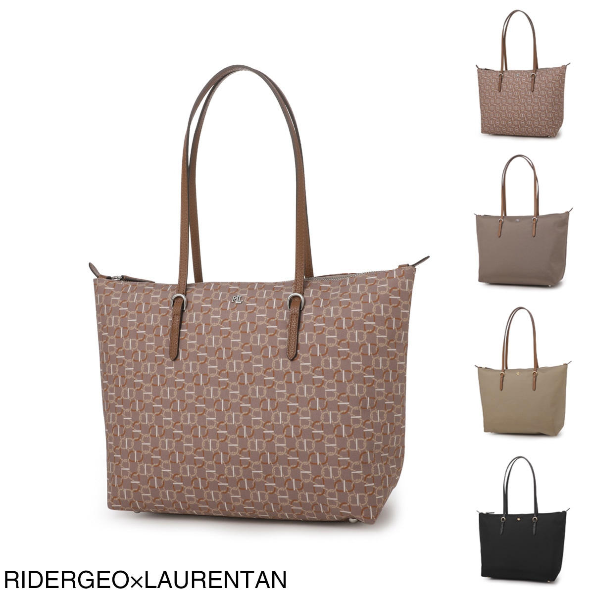 POLO RALPH LAUREN ポロラルフローレン トートバッグ/NYLON MEDIUM KEATON TOTE BAG レディース