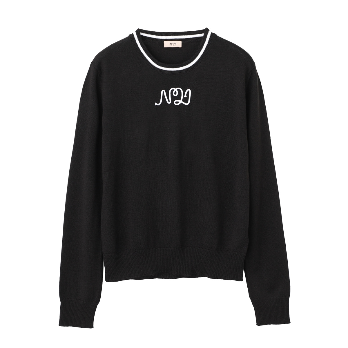 N°21 ヌメロヴェントゥーノ クルーネックニット/KIDS キッズ ガールズ レディース