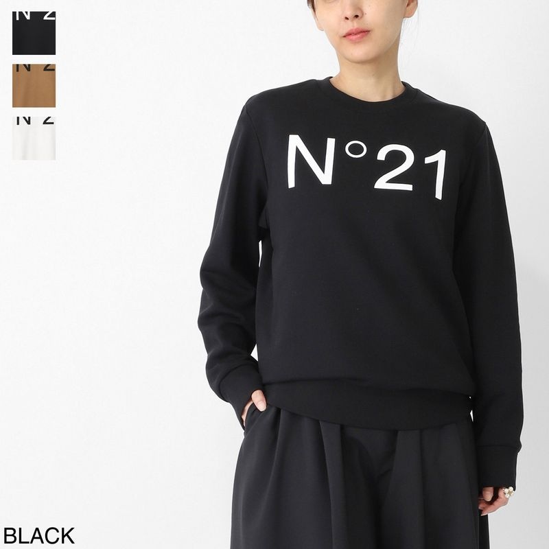 N°21 ヌメロヴェントゥーノ スウェットシャツ/KIDS キッズ ガールズ/LOGO SWEATSHIRT レディース