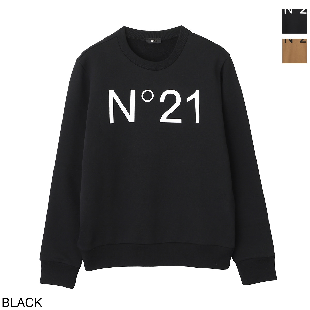 N°21 ヌメロヴェントゥーノ スウェットシャツ/KIDS キッズ ガールズ/LOGO SWEATSHIRT レディース