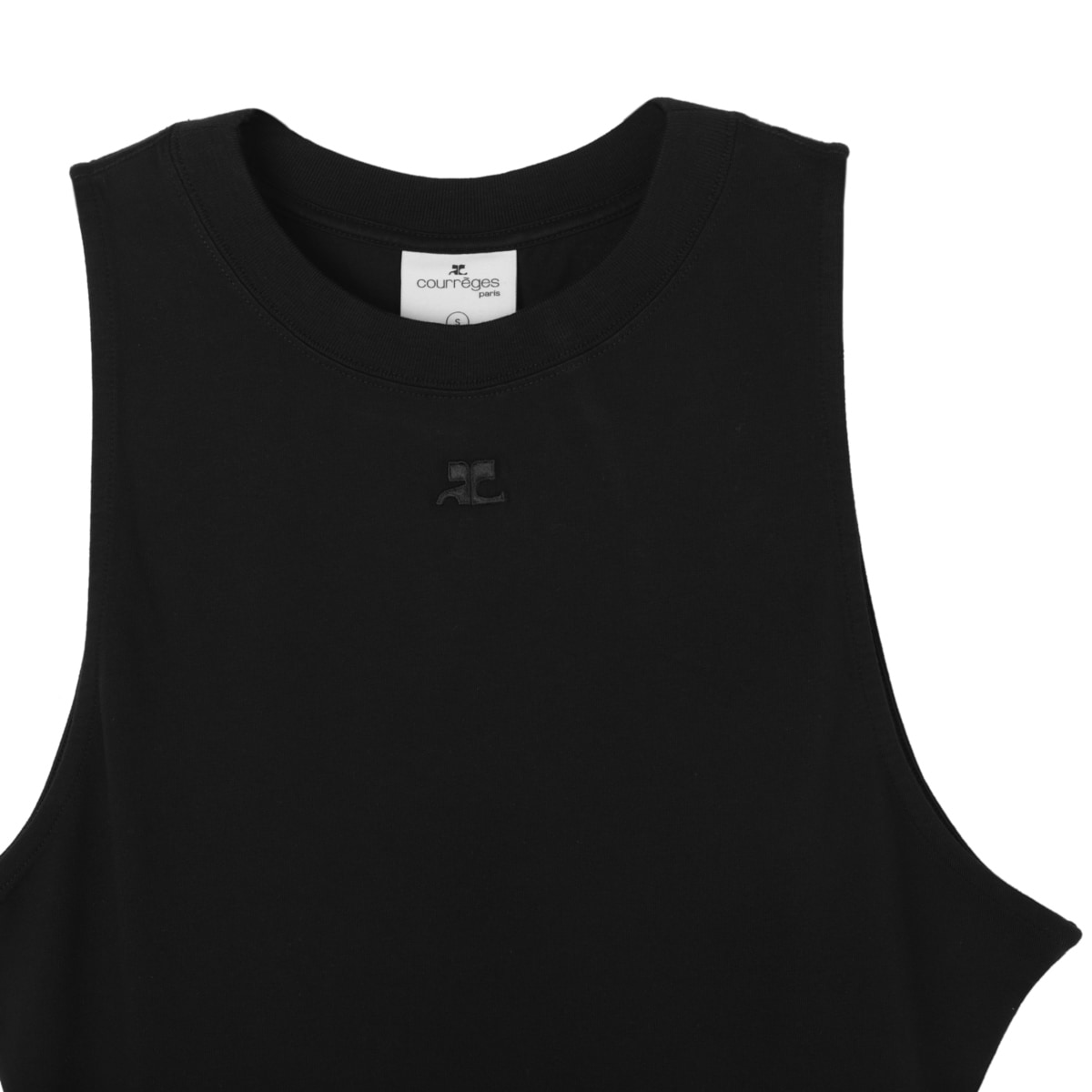courreges クレージュ タンクトップ/WAISTED TANK TOP レディース