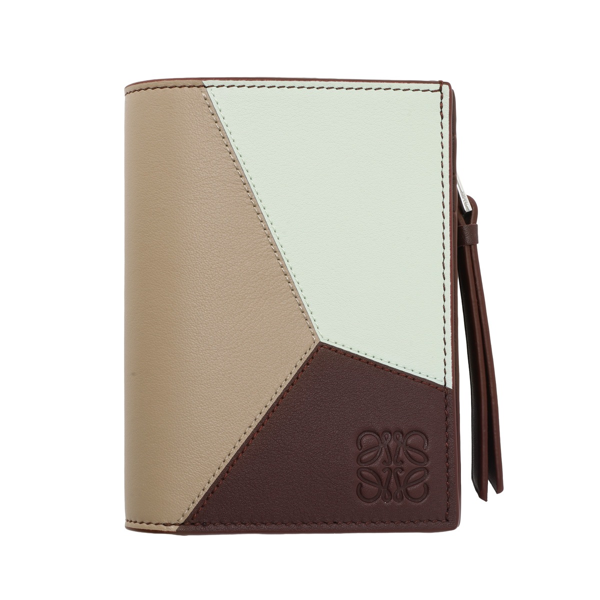 LOEWE ロエベ 2つ折り財布 小銭入れ付き/コンパクトウォレット/PUZZLE