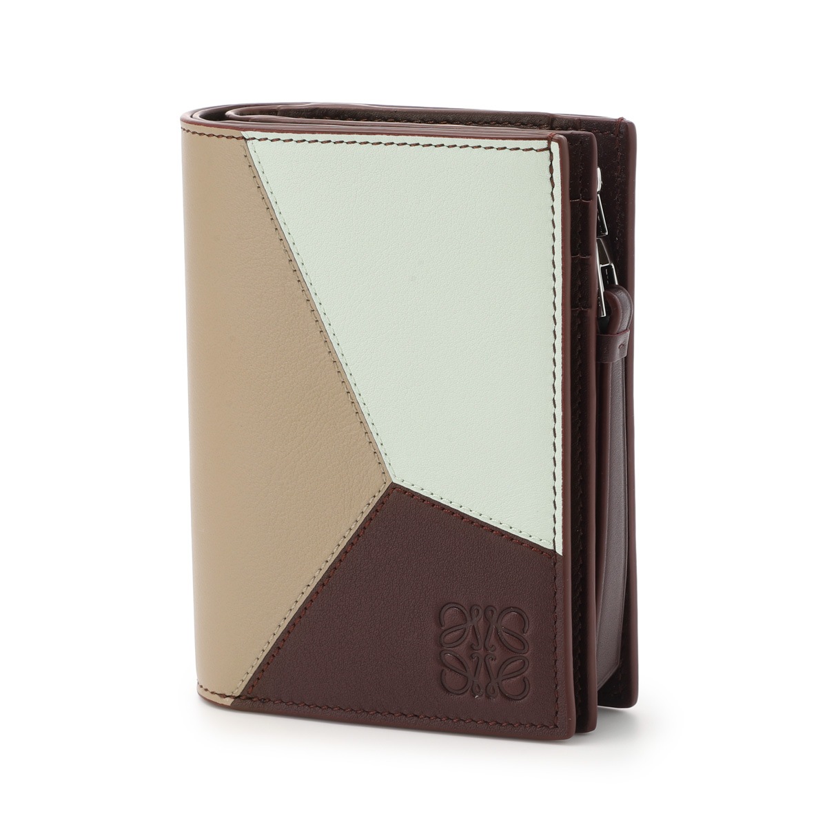 LOEWE ロエベ 2つ折り財布 小銭入れ付き/コンパクトウォレット/PUZZLE