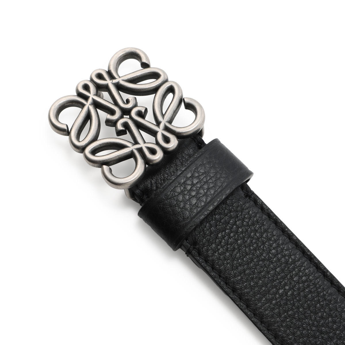 LOEWE ロエベ ベルト/ANAGRAM CHUNKY 3.2CM BELT メンズ